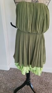 Jessica Simpson strapless dress